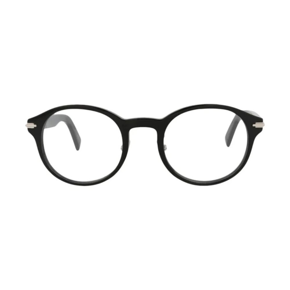 NEW DIOR BLACK MEN ROUND DIOR EYEGLASSES - Picture 2 of 3